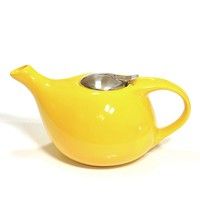 Фото Жовтий чайник для заварювання Fissman 1,3л TP-9203.1300