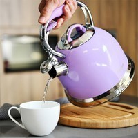 Чайник для кип'ятіння води Fissman Felicity 2,6 л фіолетовий 5960