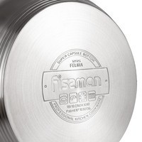 Каструля з кришкою Fissman Felina 18x11,5 см/2,9 л 5346
